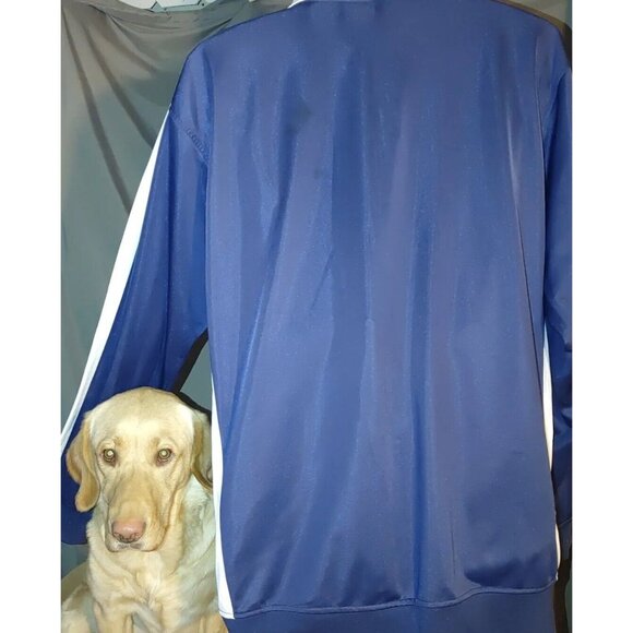 Majestic NHL Buffalo Sabres Hockey Zipper Spring Warm Up XLT Jacket 2 Pockets - Picture 3 of 8